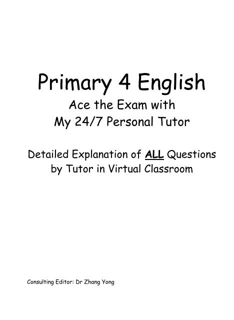 Primary 4 English - Orlesson.com