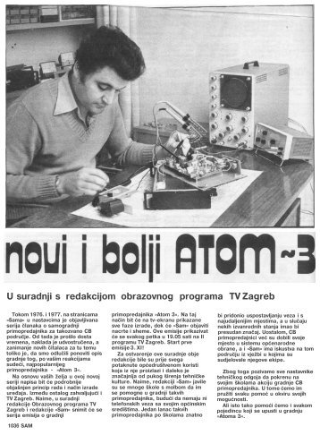 SAM br. 11/1978. Atom-3