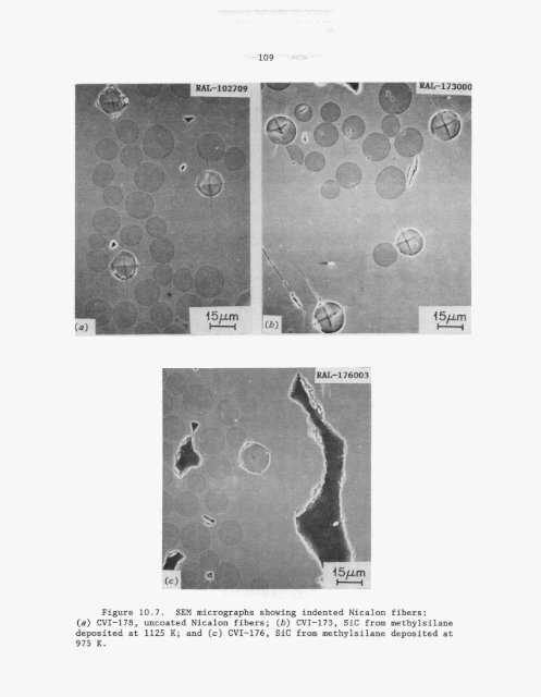 Characterization and control of the fiber-matrix interface in ceramic ...