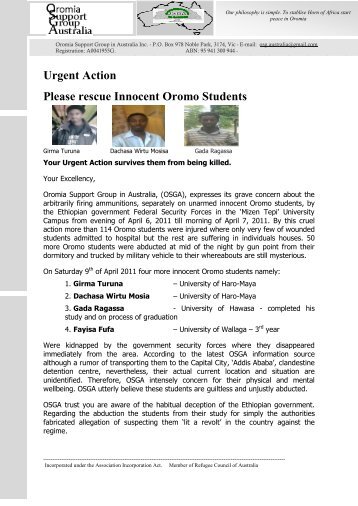 Source - Oromo Liberation Front