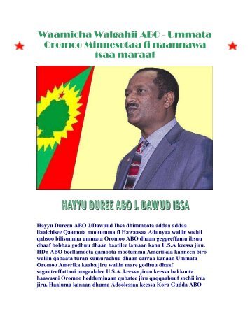 Waamicha Walgahii ABO - Oromo Liberation Front