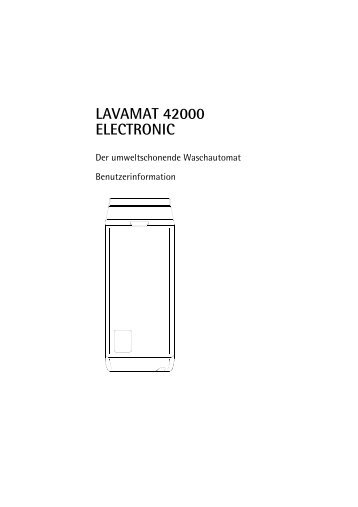 LAVAMAT 42000 ELECTRONIC