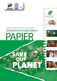 Unterrichtsmaterialien zum Thema Papier - OroVerde