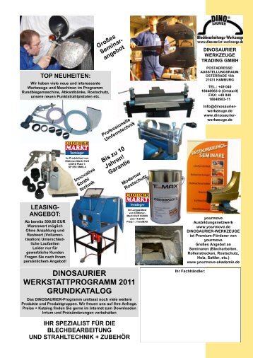 TOP NEUHEIT - Dinosaurier-Werkzeuge Trading GmbH