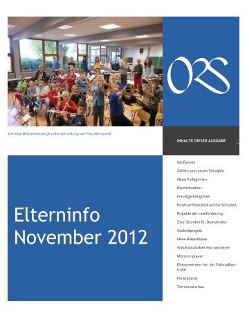 Elterninfo: November 2012 [pdf] - Otto-Rommel-Realschule