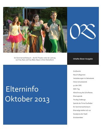Elterninfo: Oktober 2013 [pdf] - Otto-Rommel-Realschule