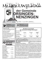 VerÃ¶ffentlichung/Wieder - Orsingen - Nenzingen