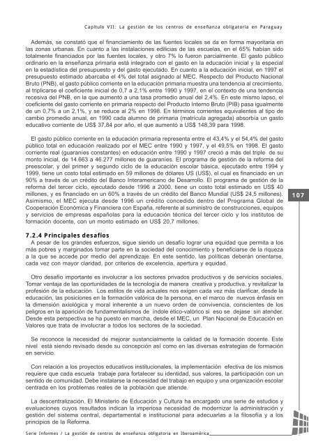 La gestiÃ³n de centros de enseÃ±anza obligatoria en IberoamÃ©rica