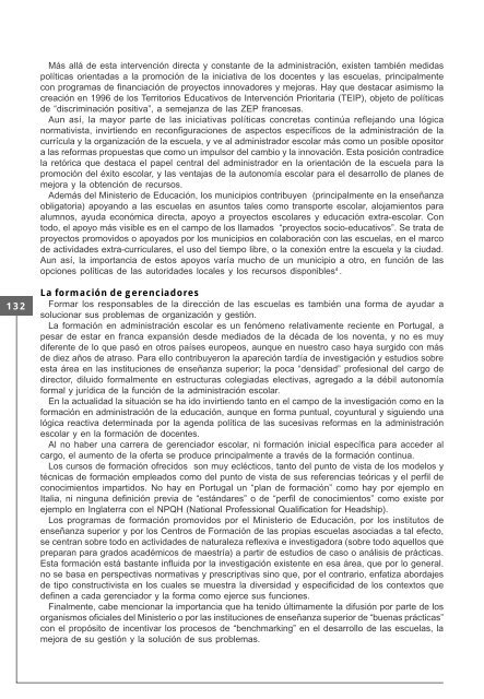 La gestiÃ³n de centros de enseÃ±anza obligatoria en IberoamÃ©rica