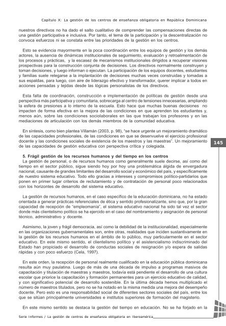 La gestiÃ³n de centros de enseÃ±anza obligatoria en IberoamÃ©rica