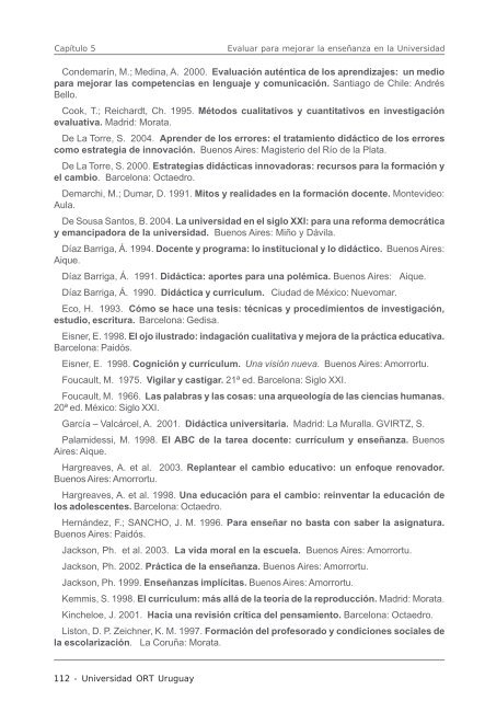 Cuadernos de InvestigaciÃ³n Educativa - Universidad ORT Uruguay