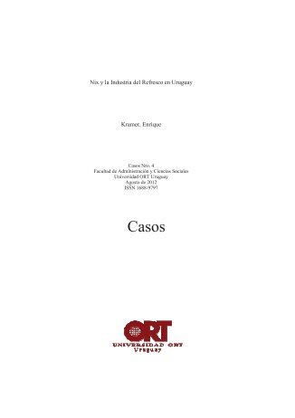 Nix y la Industria del Refresco en Uruguay Kramer, Enrique