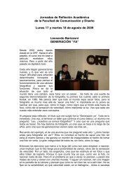 VI Jornadas de ReflexiÃ³n AcadÃ©mica - Universidad ORT Uruguay
