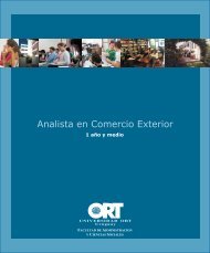 Analista en Comercio Exterior - Universidad ORT Uruguay