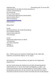 Offener Brief als PDF-Download - Orte der Erinnerung