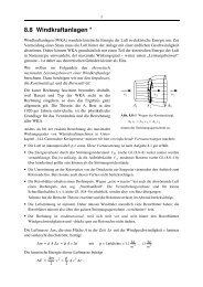 8.8 Windkraftanlagen *