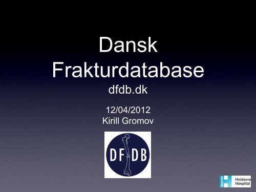 Dansk Frakturdatabase dfdb.dk