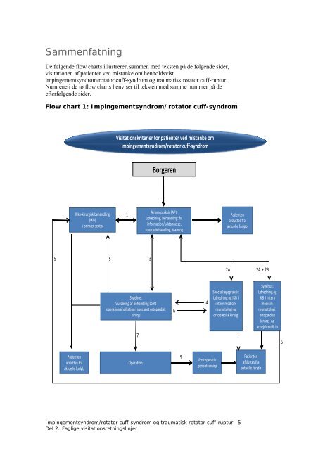 Impingementsyndrom/rotator cuff syndrom og traumatisk rotator cuff ...