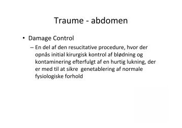 abdomentraume