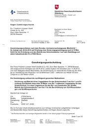 Genehmigung_20121106.pdf - Ortsamt Blumenthal - Bremen