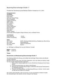 Protokoll (pdf, 75.9 KB) - Ortsamt Mitte / Östliche Vorstadt - Bremen
