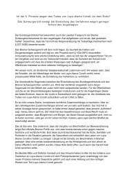 Stellungnahme Beirat zum Fall Laye-Alama Condé - Ortsamt Mitte ...