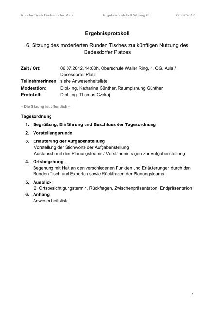 120706_RT-DedesdorferPlatz_Protokoll_S6_ENDFASSUNG.pdf