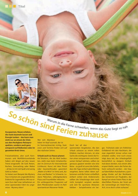 Juli 2012 - ORTSZEIT