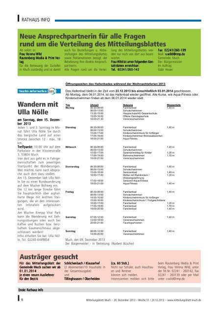 Aktuelle Ausgabe als PDF - Rautenberg Media & Print Verlag KG