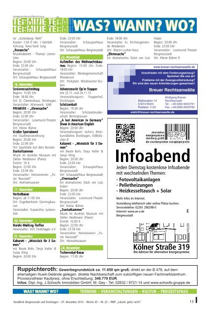 Aktuelle Ausgabe als PDF - Ortszeitungen.de