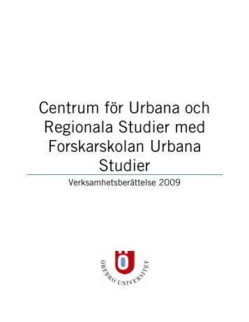 2009 - Ãrebro universitet