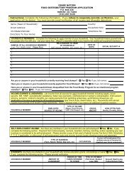 FDPIR APPLICATION FORM 0310 - Osage Nation