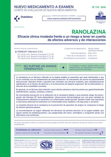 RANOLAZINA - Osakidetza - Euskadi.net