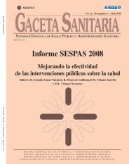 Informe SESPAS 2008 - El MÃ©dico Interactivo