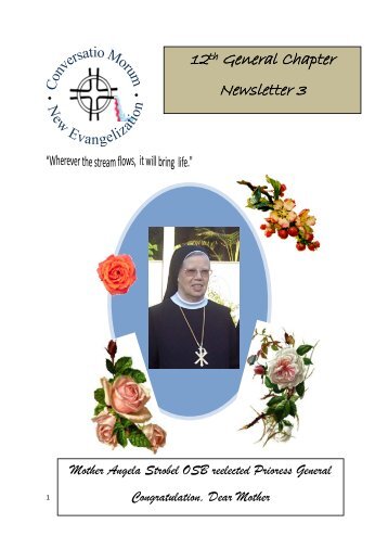 Newsletter No. 3 - Welcome to the Missionary Benedictine Sisters of ...