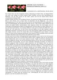 2013-9.Mai - Brief aus Olinda Nr. 1 - Sr. Lucida