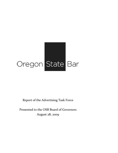 February 22, 2013 - Oregon State Bar