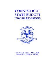 FY 11 Connecticut Budget Revisions - Office of the State Comptroller ...