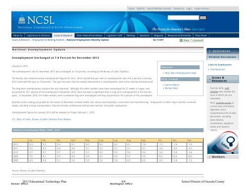 2013-2016 Technology Plan - Osceola County School District