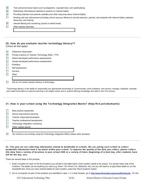 2013-2016 Technology Plan - Osceola County School District