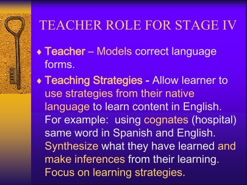 Strategies for Assisting English Language Learners