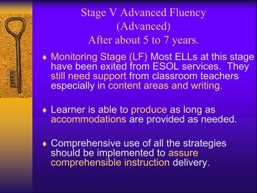 Strategies for Assisting English Language Learners