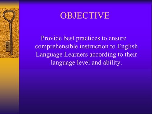 Strategies for Assisting English Language Learners