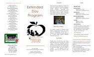 Extended Day Program - Osceola County School District