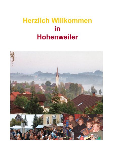 Herzlich Willkommen in Hohenweiler