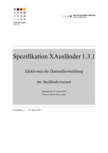 Spezifikation XAuslÃ¤nder 1.3.1 - OSCI