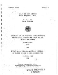 Geology of the Roswell Artesian Basin, New Mexico, and Its ...