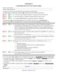 confined space evaluation form - OSEH - University of Michigan