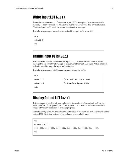 2M30 User Manual - Frame Grabbers