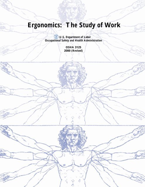 Ergonomics The Study Of Work Osha